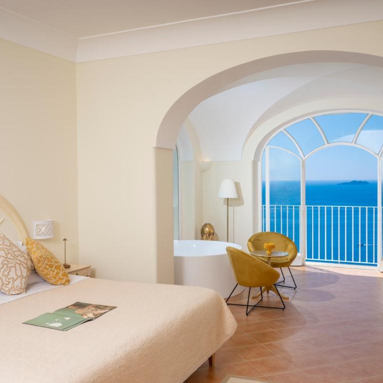 Villa Santa Chiara Positano Suites - Suite King con Vista Mare - 1