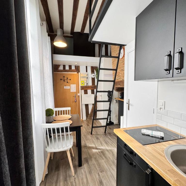 Le Petit Saint Georges, Hyper centre de Rennes - Apartment mit 1 Schlafzimmer - 11