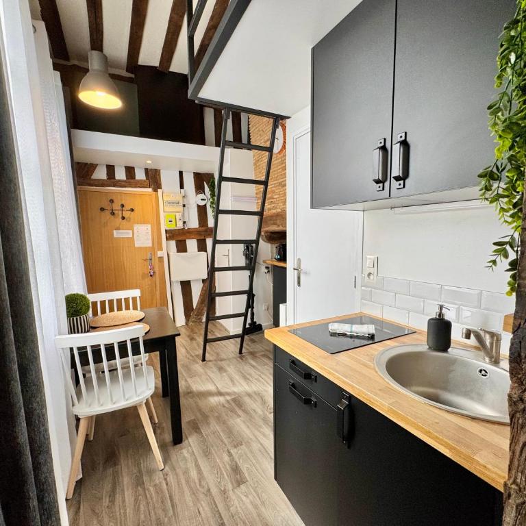 Le Petit Saint Georges, Hyper centre de Rennes - Apartment mit 1 Schlafzimmer - 16