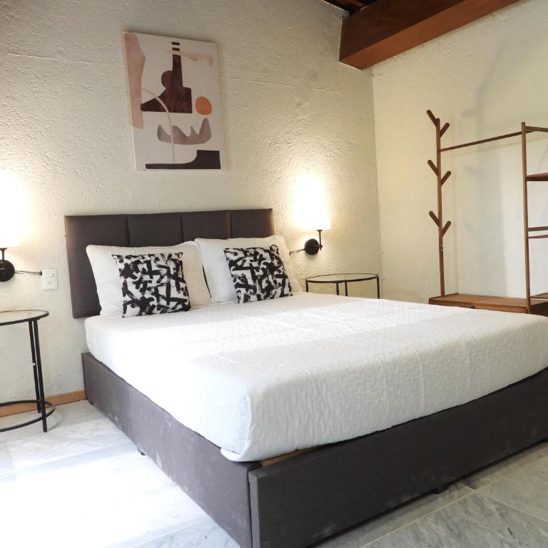 Singular Reforma - King Room with Private External Bathroom - 17
