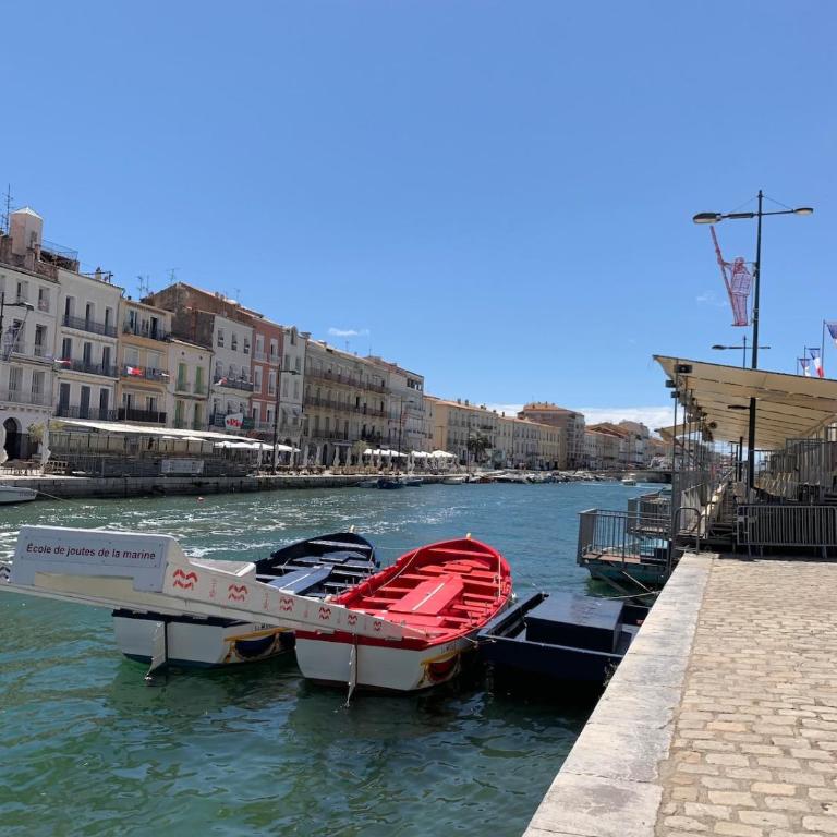 #Sète T2 Clim & Balcon Vue Mont Saint Clair - Apartment mit 1 Schlafzimmer - 26