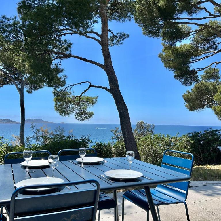 Villa Kennedy Corniche Vue exceptionnelle Jacuzzi Parking privé RoucasBlanc - Villa mit 2 Schlafzimmern - 28