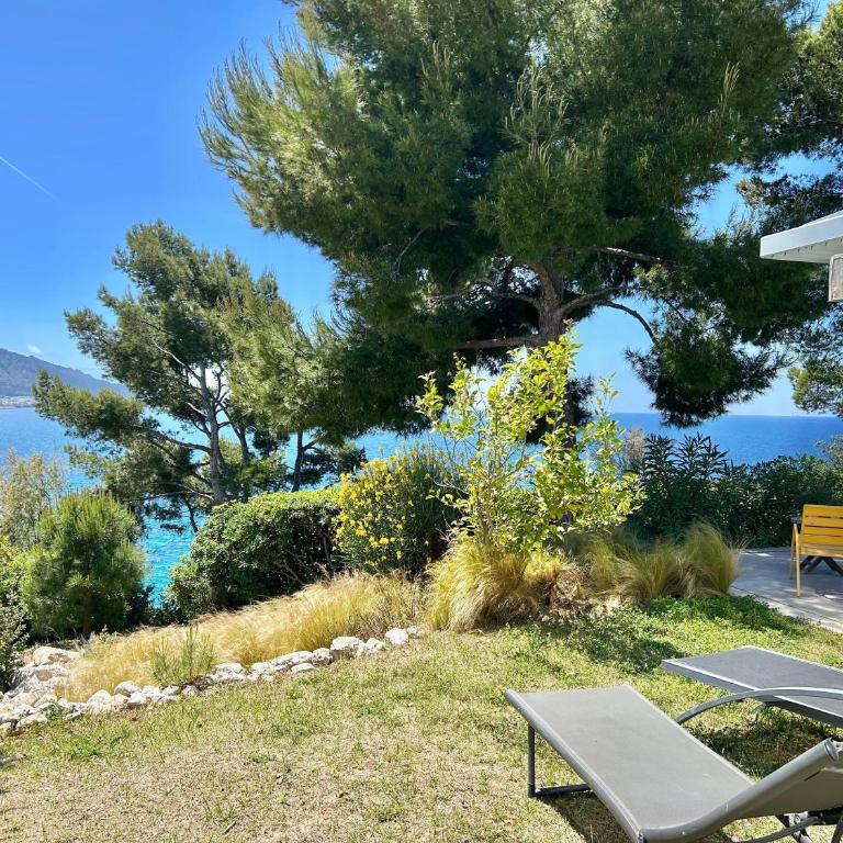 Villa Kennedy Corniche Vue exceptionnelle Jacuzzi Parking privé RoucasBlanc - Villa mit 2 Schlafzimmern - 29