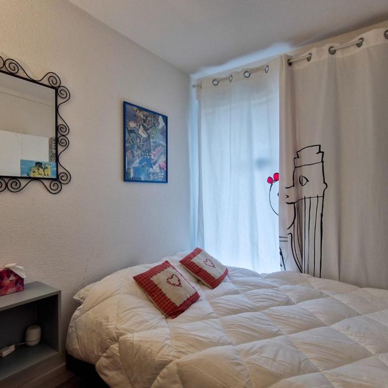 Appartement rénové avec terrasse au centre, 6 pers., vue pistes - FR-1-425-233 - Appartamento - 7