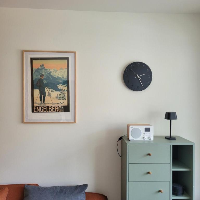 Modern, central 2-room apartment near Titlis lift - Apartment mit Blick auf die Berge - 7