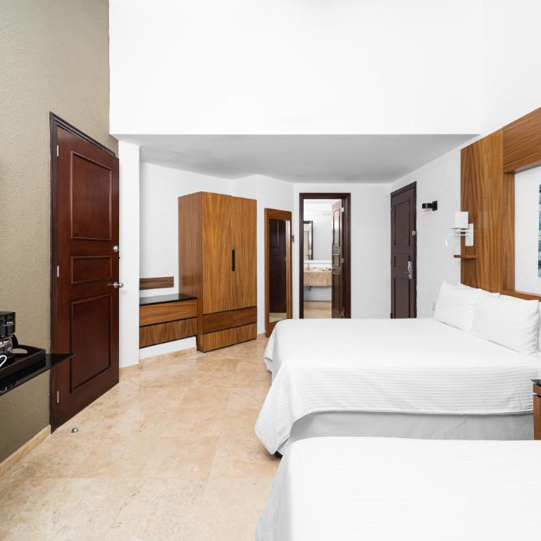 Krystal Grand Los Cabos - All Inclusive - Suite Palmilla mit 2 Doppelbetten und Meerblick - 2