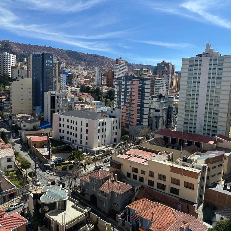 Lujoso y soleado departamento en Sopocachi - Apartamento de 1 dormitorio con vistas a la ciudad - 10