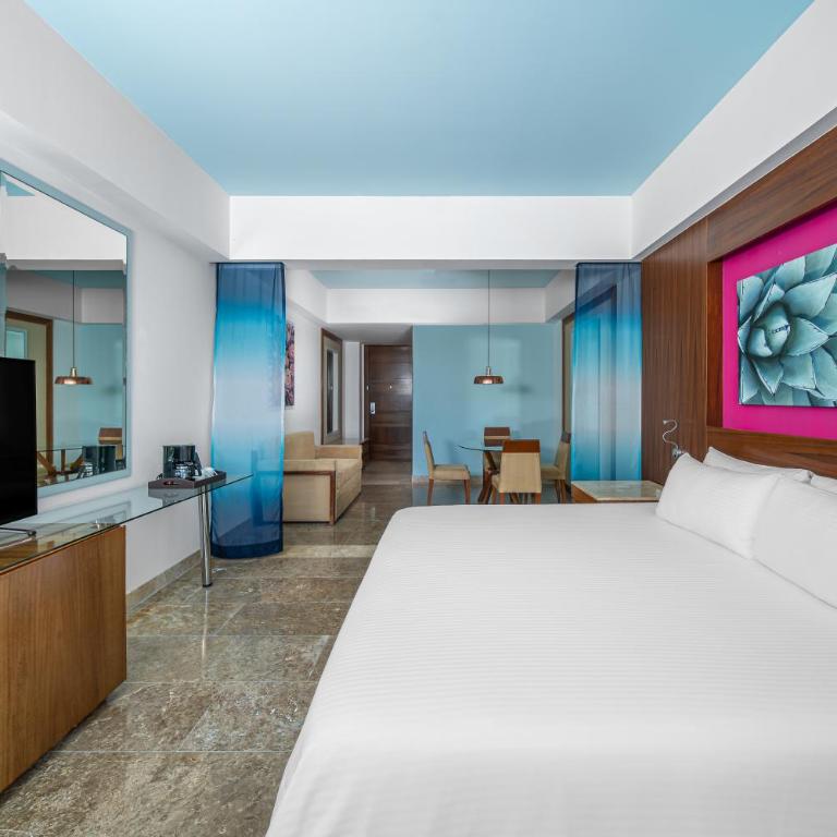 Krystal Grand Los Cabos - All Inclusive - Junior Suite mit Kingsize-Bett, direktem Poolzugang und Gartenblick - 4