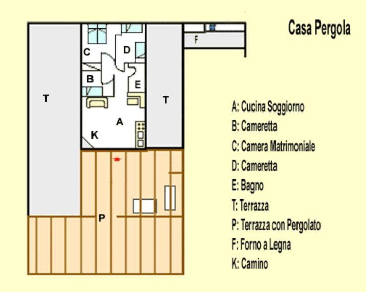 ELBAdAMARE - Casa Pergola - Casa con 3 Camere da Letto - 32