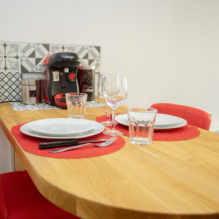Studio Premium tout équipé - Arrivée autonome - fibre - café inclus - Appartement 1 Chambre - 7