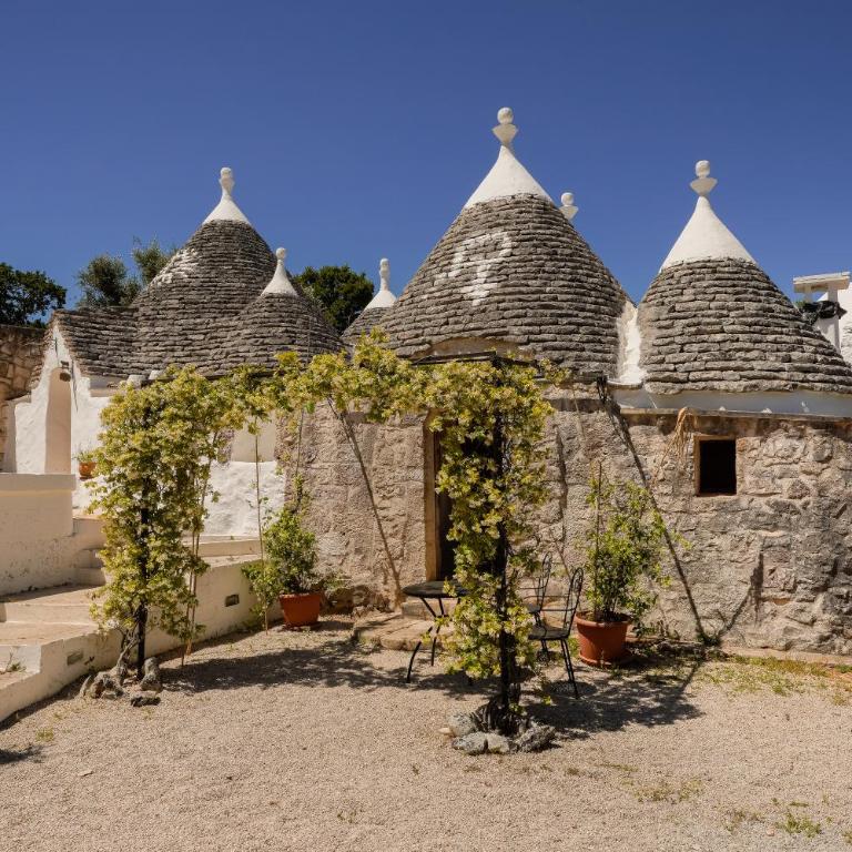 Trulli Oiseaux Migrateurs - Camera Matrimoniale con Bagno Privato - 10