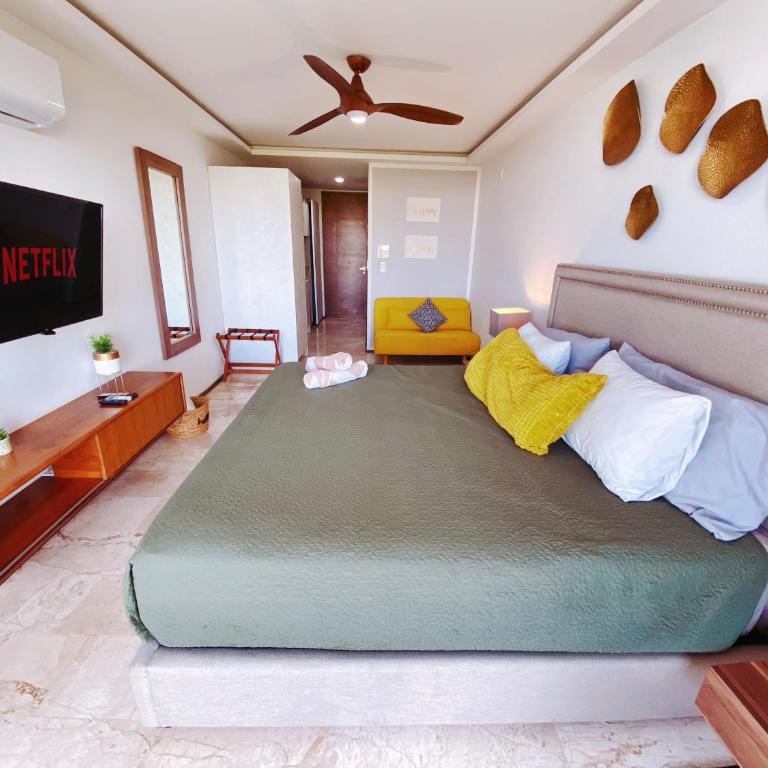 Ocean View Balcony, Rooftop, Estudio next 5thAve - Apartment mit Aussicht und Balkon - 4