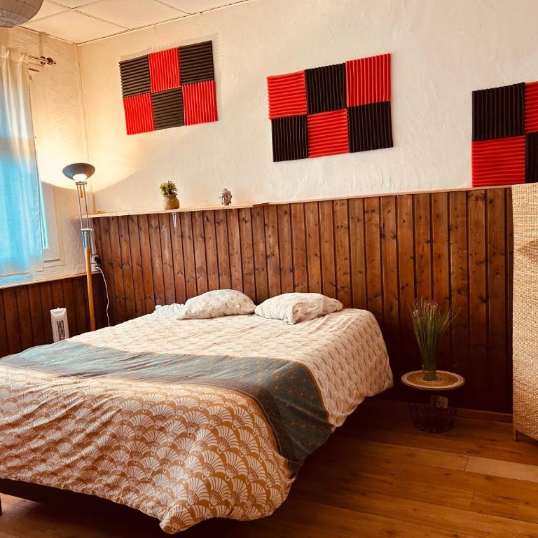 Perpignan , à deux pas du Castillet , Appart T3 ,75m2 à 10min de plages - Doppelzimmer - 8