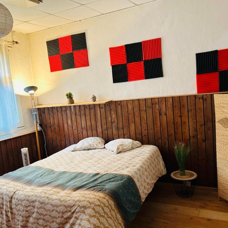 Perpignan , à deux pas du Castillet , Appart T3 ,75m2 à 10min de plages - Doppelzimmer - 2