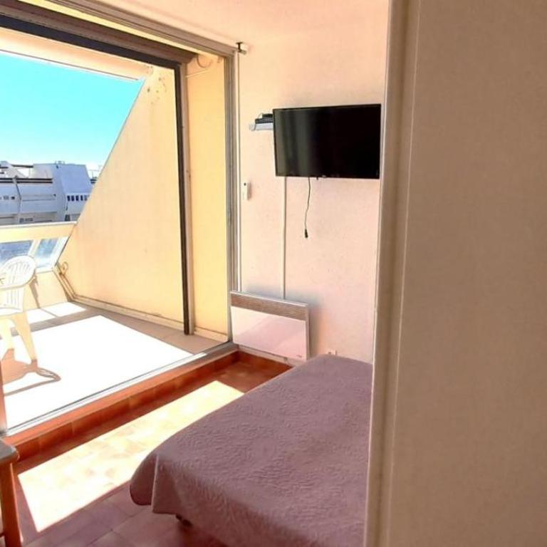 Studio 10, Héliopolis D au village naturiste - Studio mit Meerblick - 8