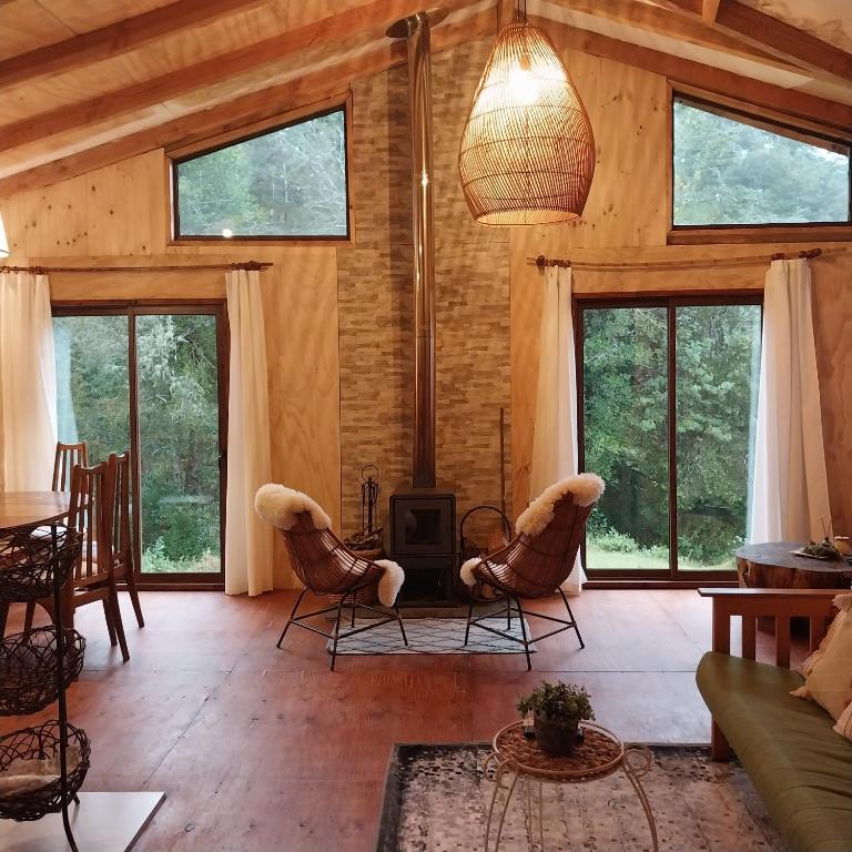 Cabaña a orilla del río Liucura - Chalet de 3 dormitorios - 27