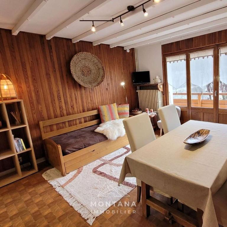 Beau 2 pièces au cœur du Grand-Bornand, pour 4 personnes - FR-1-458-219 - Apartamento - 1