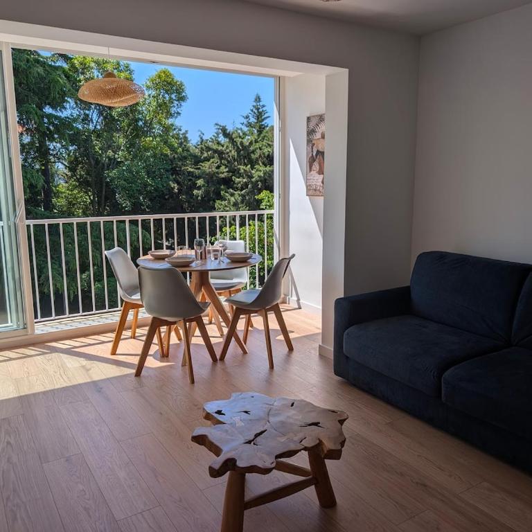 T2 Cocon à 5 min de la plage Calme & Confort - Apartamento de 1 dormitorio con vistas al jardín - 3