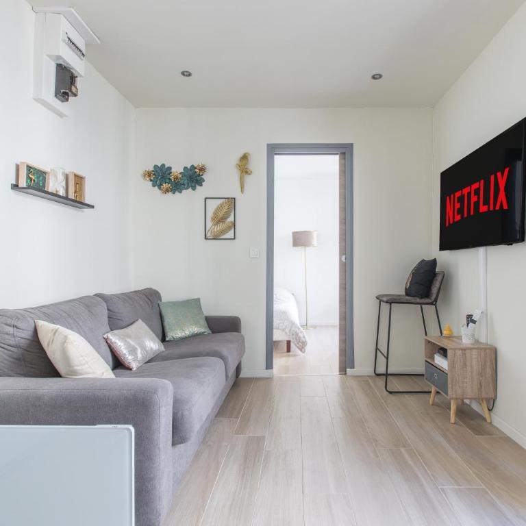 LB Vacation Rentals I Cute Affordable 1-Br Minutes From Cannes Center - Appartement 1 Chambre - 12