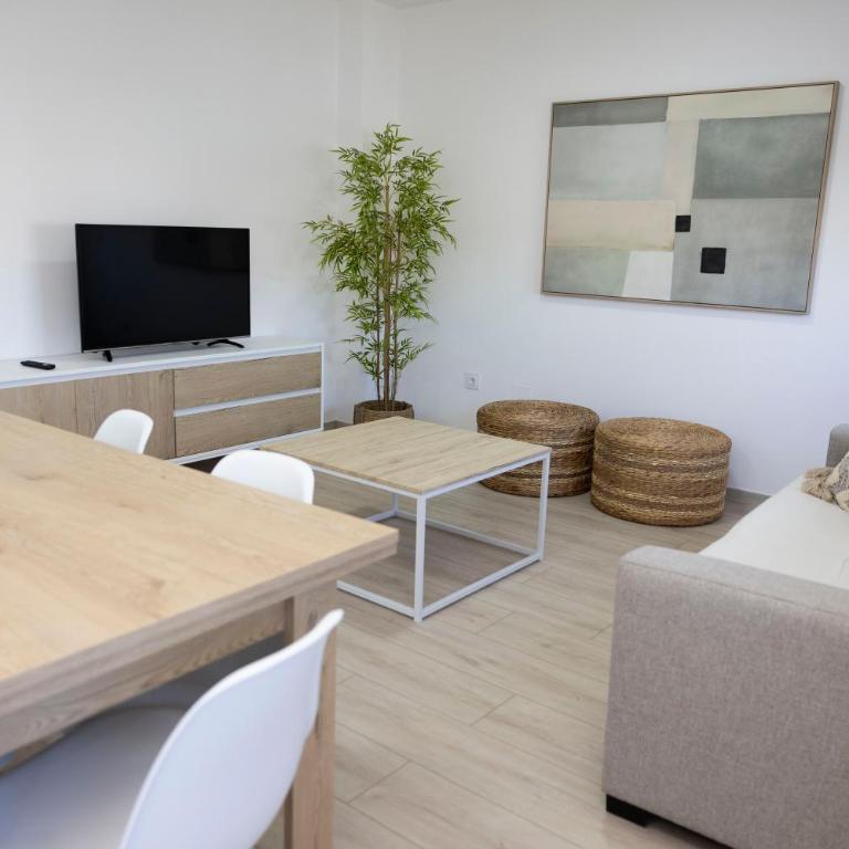 Apartamentos Lua - Apartamento de 2 dormitorios con vistas al jardín - 3