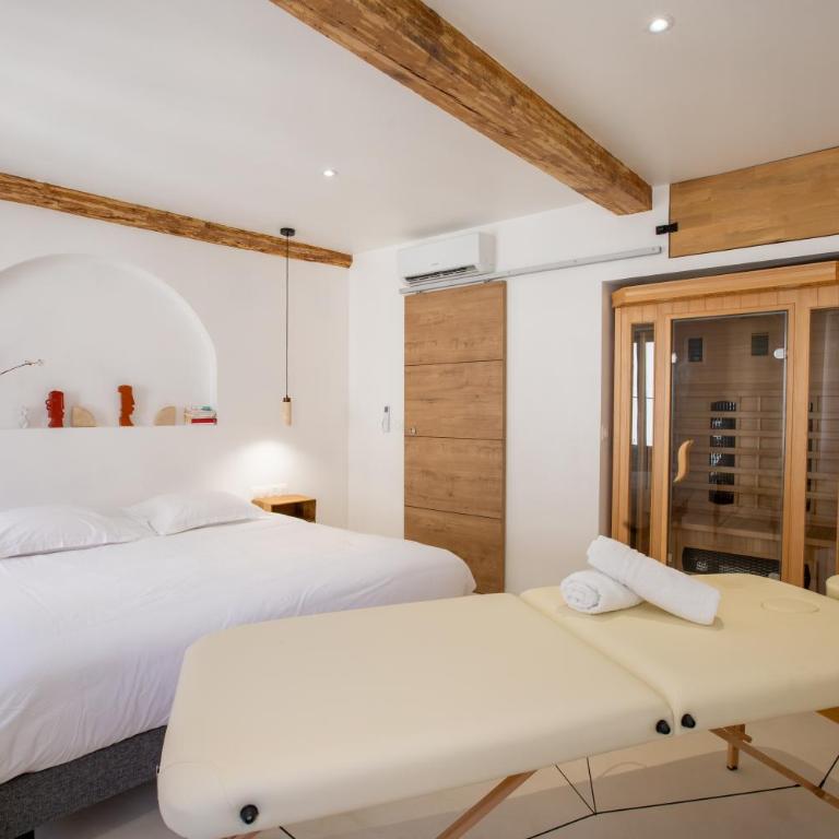Sublime, hyper-centre d'Ajaccio, avec Spa, Sauna, Vue mer & Plage à 3min - Appartement 1 Chambre - 6