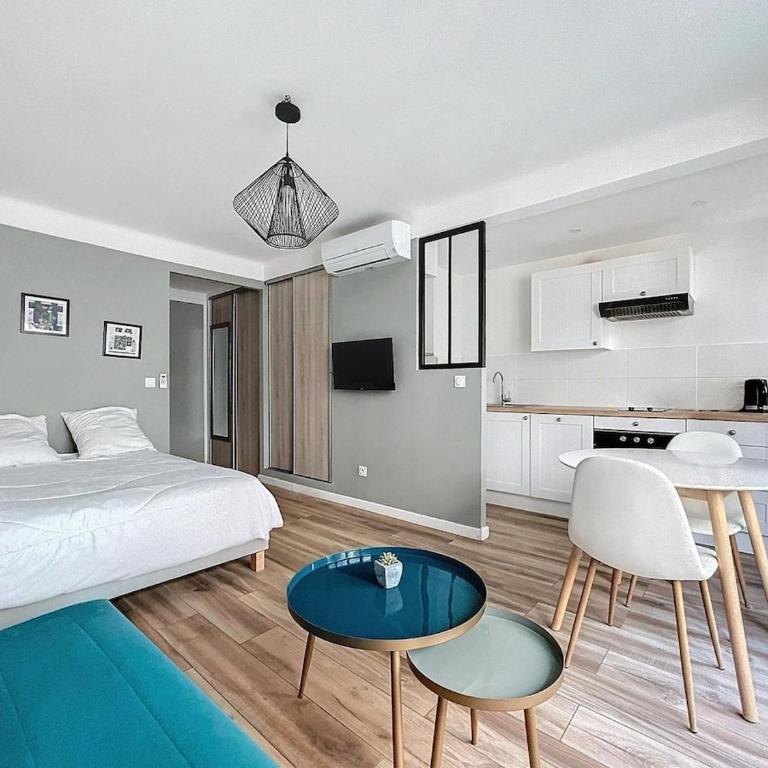 Studio proche gare, balcon - Appartement 1 Chambre - 3