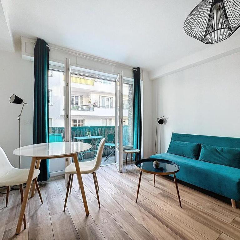 Studio proche gare, balcon - Appartement 1 Chambre - 4