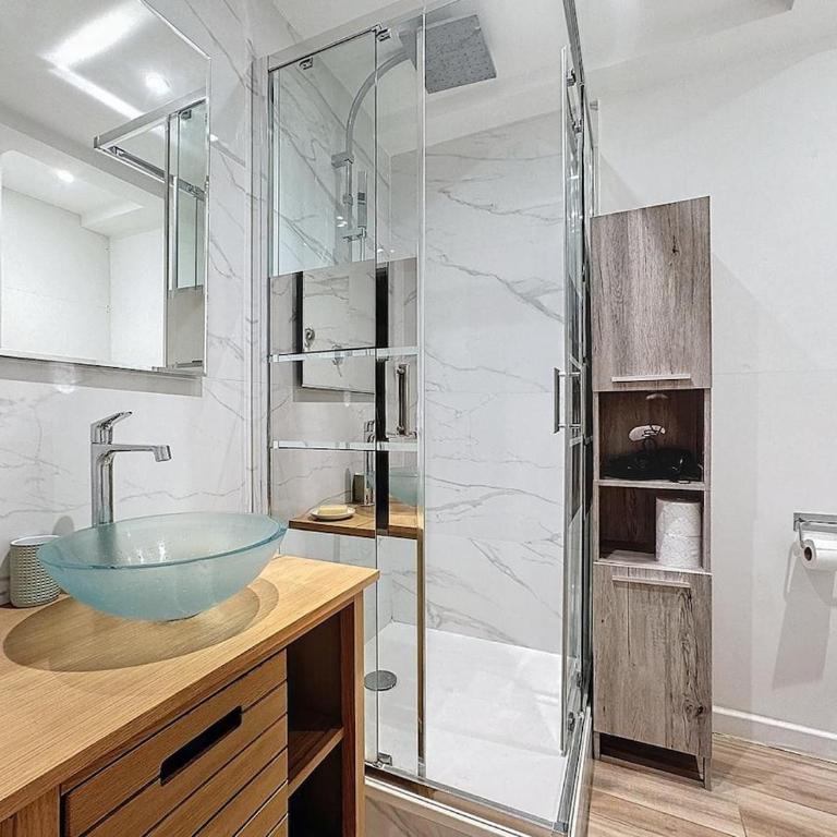 Studio proche gare, balcon - Appartement 1 Chambre - 7