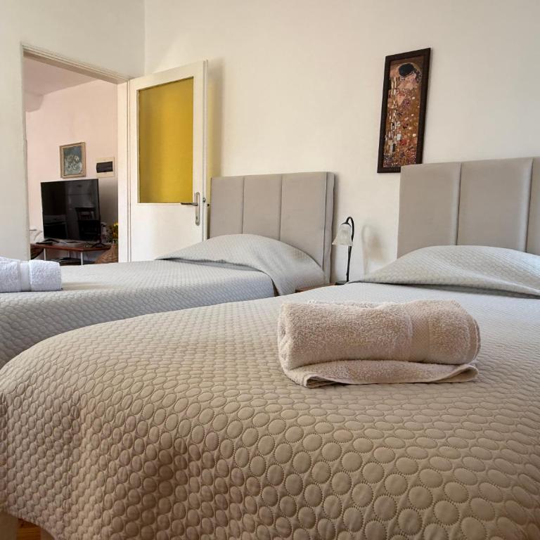 Apartments Aleksić Old Town - Apartman sa 2 Spavaće Sobe, Balkonom i Pogledom na More - 11