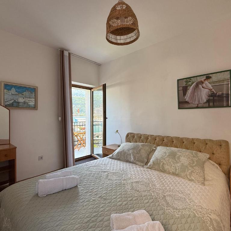 Apartments Aleksić Old Town - Apartman sa 2 Spavaće Sobe, Balkonom i Pogledom na More - 21