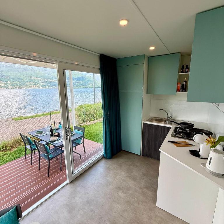 Bungalow MAREA Lido di Colico, direkt at the lake & in center & near Ferry to Bellaggio - Appartamento - 9