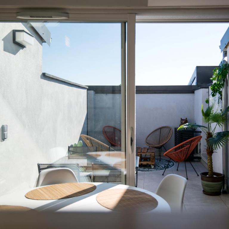 Escapade Tropicale fibre, terrasse,parking,clim - Appartement 1 Chambre avec Terrasse - 16