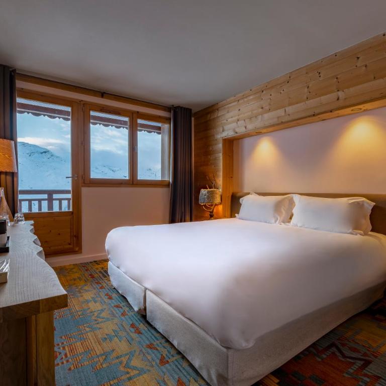 Chalet Hotel Kaya - Chambre Double Confort - Vue sur Pistes de Ski - 4