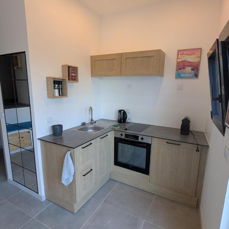 20 m2 studio dans les Calanques - Appartement 1 Chambre - 23