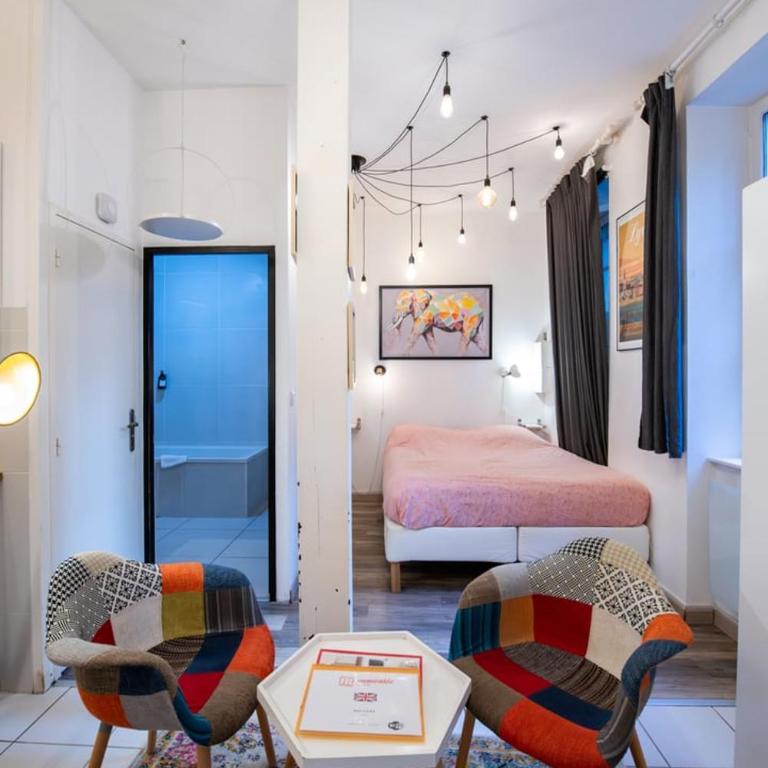 Suite du Vieux Lyon Cosy & calme - le Quarantaine - Appartement - 9