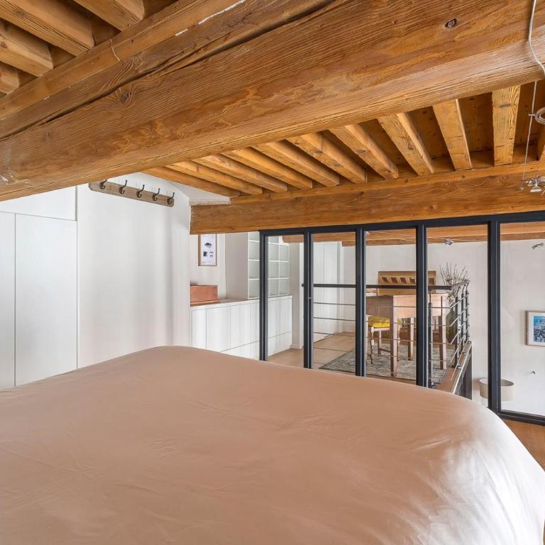 Le Tisserand - Superbe Canut pentes Croix Rousse - Appartement - 14