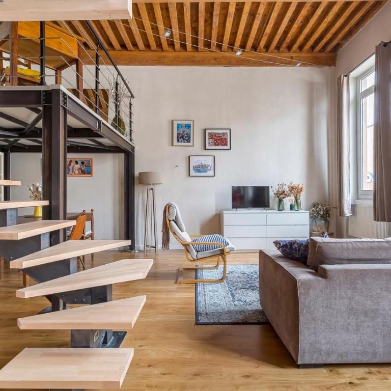 Le Tisserand - Superbe Canut pentes Croix Rousse - Appartement - 1