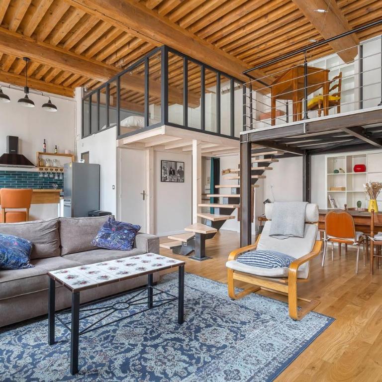 Le Tisserand - Superbe Canut pentes Croix Rousse - Appartement - 2