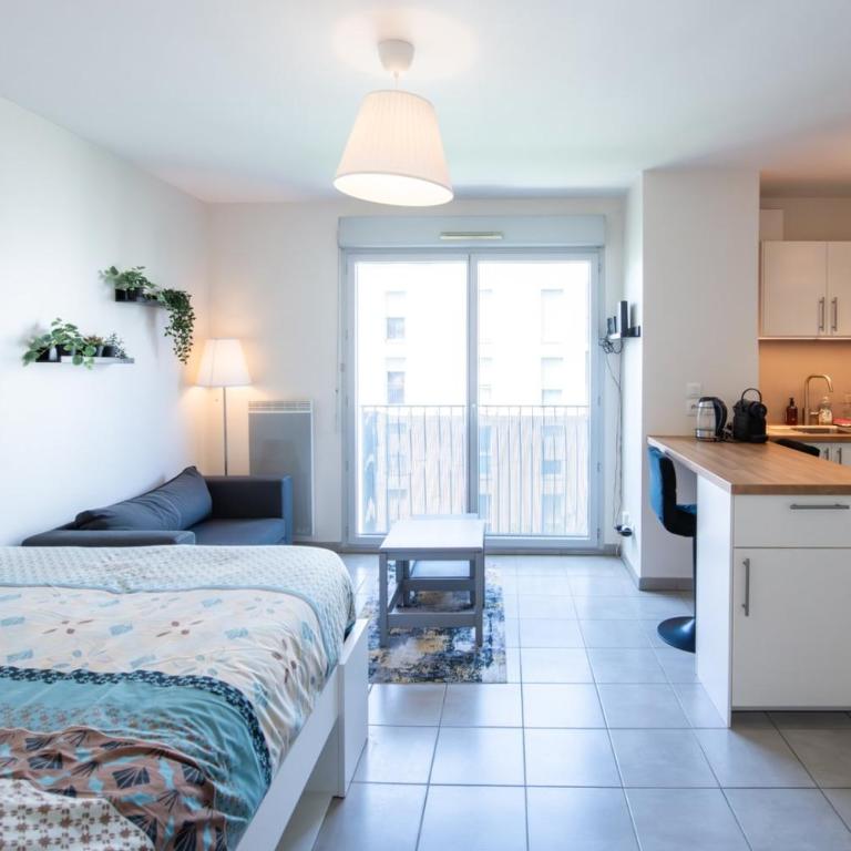 Le Gaïa - Joli appartement au calme 10min du centre de Lyon - Apartment - 10
