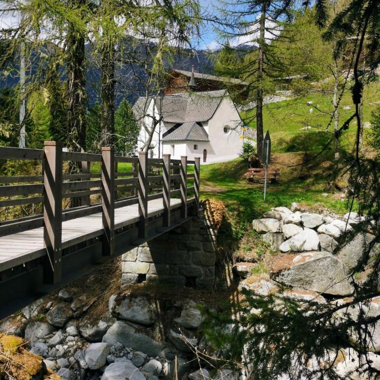Romantisches Walliser Chalet mit Bergpanorama - Apartment mit 1 Schlafzimmer - 36