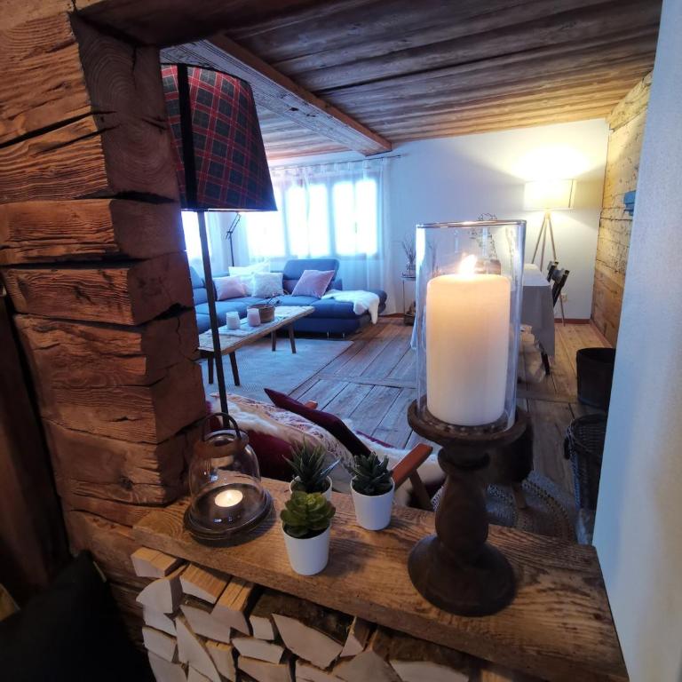 Romantisches Walliser Chalet mit Bergpanorama - Apartment mit 1 Schlafzimmer - 11