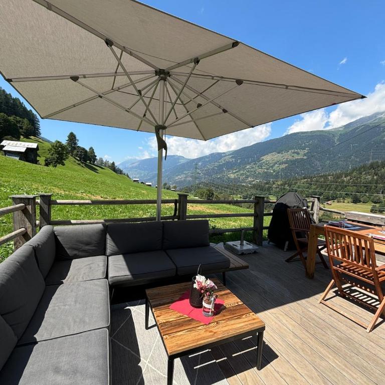Romantisches Walliser Chalet mit Bergpanorama - Apartment mit 1 Schlafzimmer - 26