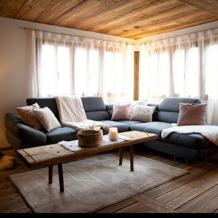 Romantisches Walliser Chalet mit Bergpanorama - Apartment mit 1 Schlafzimmer - 14