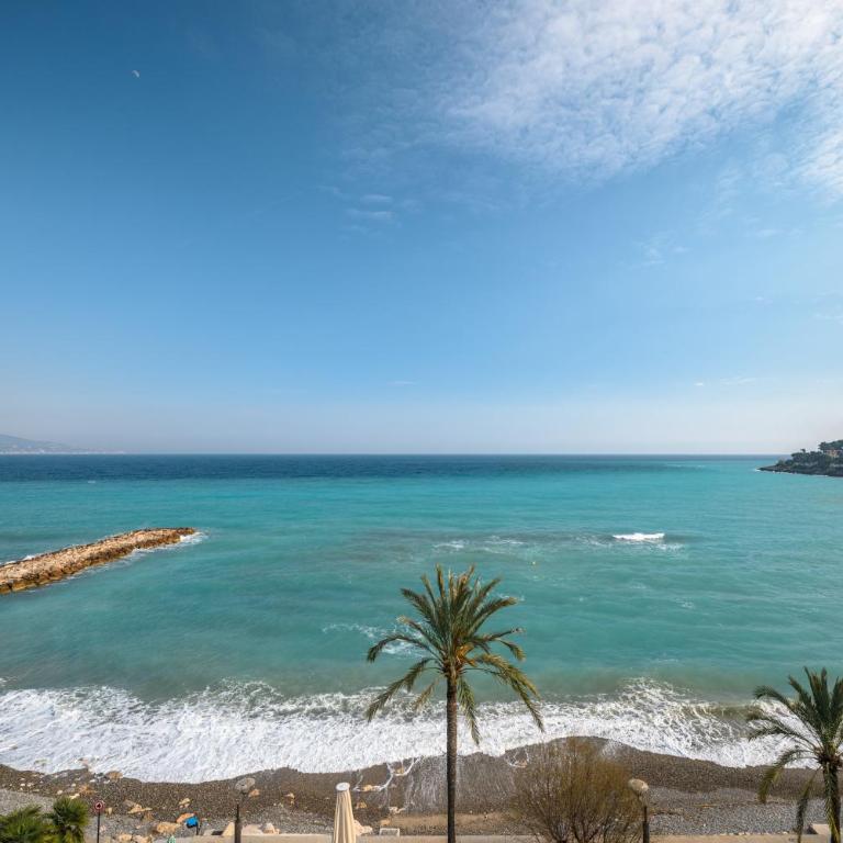 Rives d'or 2, Beautiful beachfront studio, beach access, AC - Studio - Vue sur Mer - 17