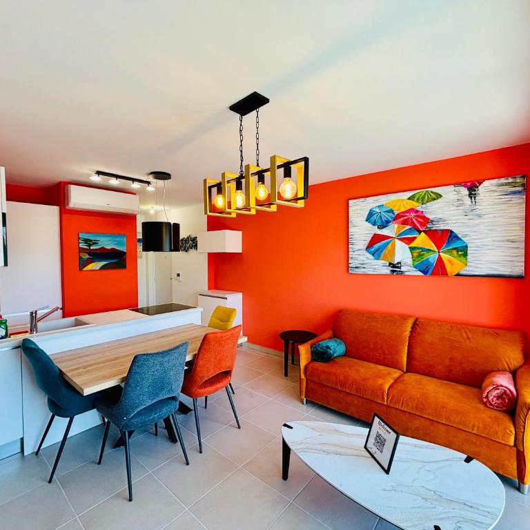 Haut Standing ACCÈS DIRECT MER 3min à pieds,Parking privée, Wifi, Netflix - Appartement 2 Chambres - 21