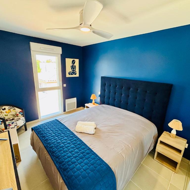 Haut Standing ACCÈS DIRECT MER 3min à pieds,Parking privée, Wifi, Netflix - Appartement 2 Chambres - 2