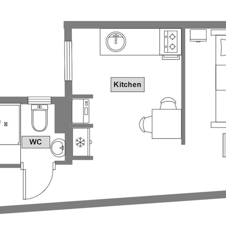 Centro Storico di Genova Acquario e Porto Antico 5 min Memoie Do Ma 2 - Apartment mit 1 Schlafzimmer - 16