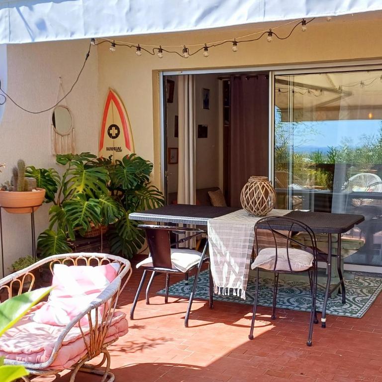 Charmant studio terrasse avec vue, plein sud - Apartment mit 1 Schlafzimmer - 1