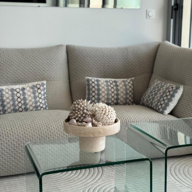 Appartement vue mer 45m2 avec grande terrasse 20m2 - One-Bedroom Apartment - 18