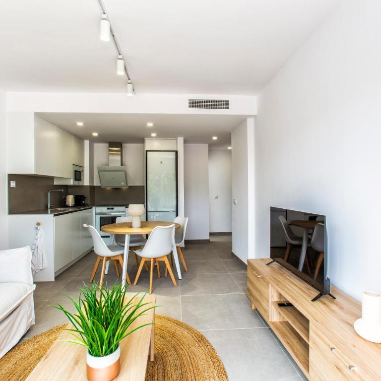Modern apartment - Montgó view, pool & private parking near Dénia centre & beach - Apartamento de 1 dormitorio - 15